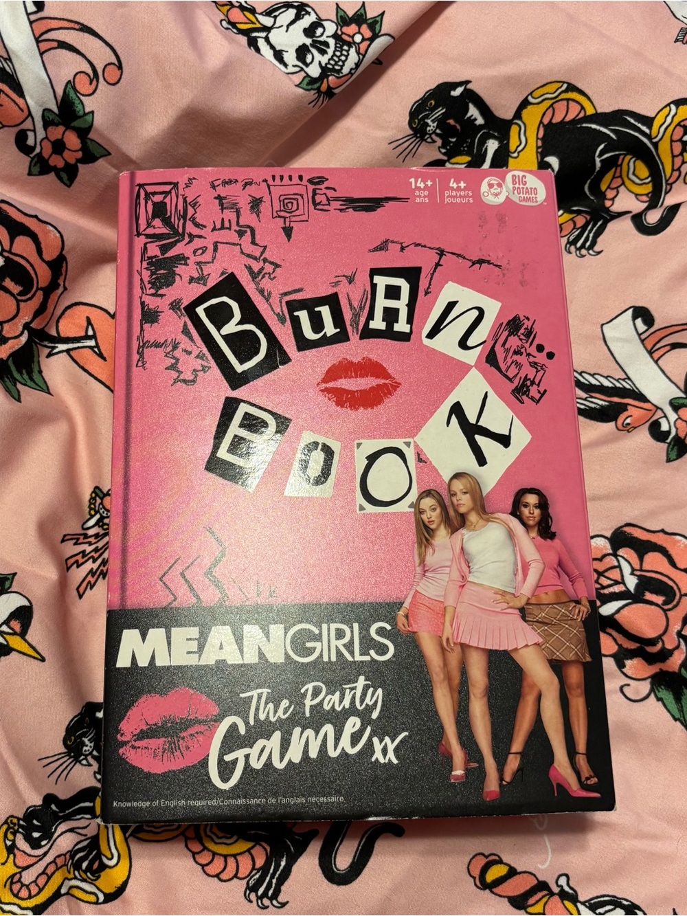 Target Pink Mean Girls Burn Book Party Game